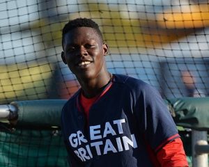 Jazz Chisholm at the 2016 World Baseball Classic Qualifier (Tomasso de Rosa)
