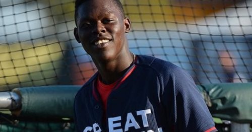 Jazz Chisholm at the 2016 World Baseball Classic Qualifier (Tomasso de Rosa)
