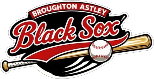 Broughton Astley Black Sox Logo